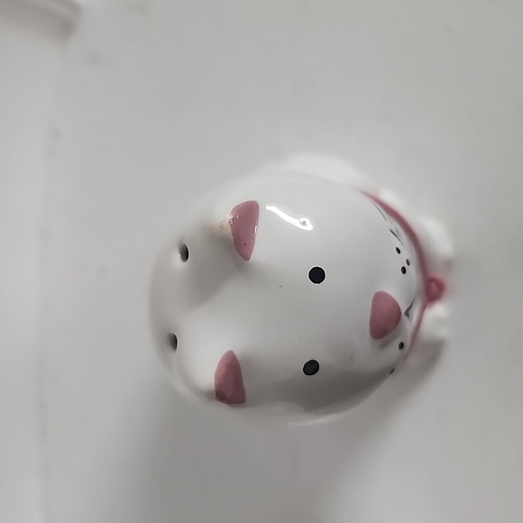 Cozy Cats Salt and Pepper Shaker Set Ceramic 1989 Made in Brazil - Picture 5 of 5